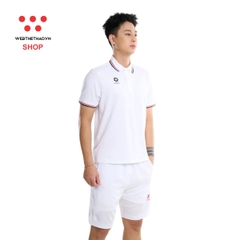 Áo polo thể thao Jogarbola màu "Trắng Đỏ" MJ-AJ1605-02 - Hàng Chính Hãng