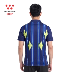 Áo polo thể thao Jogarbola Gambit màu "Navy/Vàng" MJ-A19392-02 - Hàng Chính Hãng