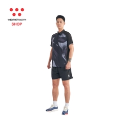 Áo polo thể thao Jogarbola Nova màu "Đen" MJ-A4197-02 - Hàng Chính Hãng