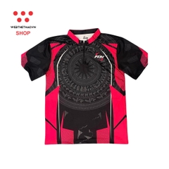 Áo thi đấu bi-a Peri PR-Shirt (Đỏ / Hồng) - Hàng Chính Hãng
