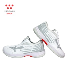Giày Bóng Chuyền Sao Vàng Warrior "Trắng Xám" SV-W-03 - Hàng Chính Hãng