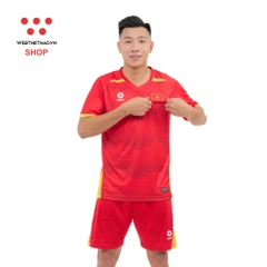 Bộ thi đấu Đội tuyển bóng đá Quốc gia 2025 (bản FAN) màu "Đỏ" MJ-A4054-03 - Hàng Chính Hãng