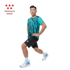 Áo phông thể thao nam Jogarbola màu "Green/Black" MJ-A430-02 - Hàng Chính Hãng