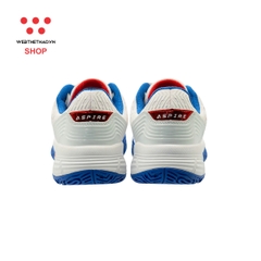 Giày Pickleball Nam/Nữ Zocker Aspire "White/Blue" Z-Aspire-03 - Hàng Chính Hãng