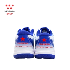 Giày Bóng Chuyền Sao Vàng Fansipan màu "Trắng Xanh" SV-FSP-04 - Hàng Chính Hãng