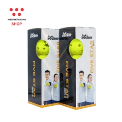 Combo 3 Quả bóng thi đấu Pickleball Zocker Five Star Gen 2 ZB-5SG2-03 - Hàng Chính Hãng