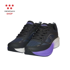 Giày thể thao chạy bộ Nữ Jogarbola Hoku X "Black/Purple" JG-HOKU-05 - Hàng Chính Hãng