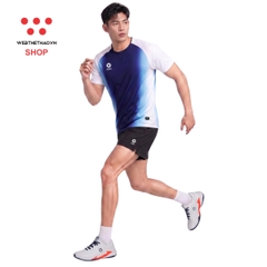 Áo phông thể thao Jogarbola Jester màu "Navy Trắng" MJ-A4402-03 - Hàng Chính Hãng