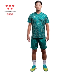Bộ quần áo tập luyện đội tuyển quốc gia Việt Nam 2024 "Xanh Lá" MJ-0424.b01-01  - Hàng Chính Hãng