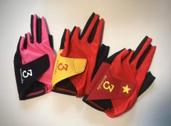 Găng tay bi-a 3 Seconds Limited Edition "Vàng Đỏ" PR-3GLOVE-VN01 - Hàng Chính Hãng