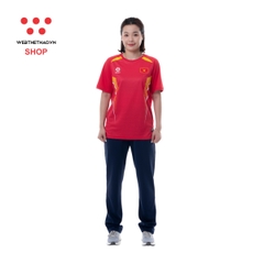 Áo phông đội tuyển Olympic VN24 "Đỏ" MJ-AJ1417-01 - Hàng Chính Hãng