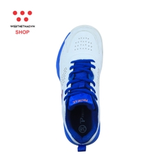 Giày Cầu Lông / Bóng Chuyền Động Lực Promax "White/Blue" PR-241023-06 - Hàng Chính Hãng