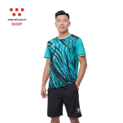 Áo phông thể thao nam Jogarbola màu "Green/Black" MJ-A430-02 - Hàng Chính Hãng
