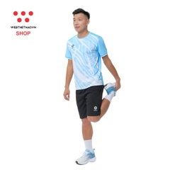 Áo phông thể thao nam Jogarbola màu "Pastel Blue" MJ-A430-06 - Hàng Chính Hãng