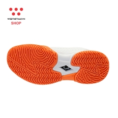 Giày Pickleball Nữ Zocker Aspire "White/Orange" Z-Aspire-07 - Hàng Chính Hãng