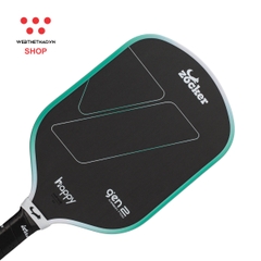 Vợt Pickleball Zocker Happy HP02 Gen 2 "White/Mint" HP02-G2-03 - Hàng Chính Hãng