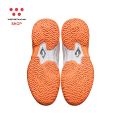Giày Thể Thao Pickleball Zocker Aspire Speed "Trắng/Cam" Z-AspireS-04 - Hàng Chính Hãng