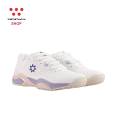 Giày thể thao Pickleball Nữ Jogarbola Terra màu "White/Pink" JG-TERRA-05 - Hàng Chính Hãng
