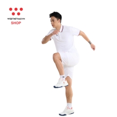 Áo polo thể thao Jogarbola màu "Trắng Đỏ" MJ-AJ1605-02 - Hàng Chính Hãng