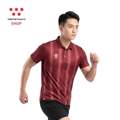 Áo polo thể thao Jogarbola Gambit màu "Nâu" MJ-A19392-03 - Hàng Chính Hãng