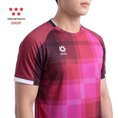Áo phông thể thao Jogarbola Pixel màu "Hồng" MJ-A13394-02 - Hàng Chính Hãng