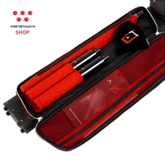 Bao đựng cơ bi-a Cuetec Proline 2x4 "Black" - Hàng Chính Hãng