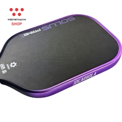 Vợt Pickleball Jogarbola Solus Prime Metallic Edge "Deep Purple" JG-SPM-04 - Hàng Chính Hãng