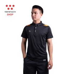 Áo polo thể thao Kamito Racer "Đen" KMAP221722-02 - Hàng Chính Hãng