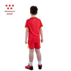 Bộ quần áo thi đấu đội tuyển quốc gia Việt Nam 2025 Nhí "Đỏ" MJ.AJ-4109-01 - Hàng Chính Hãng