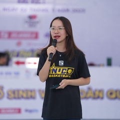 Áo phông chính thức của giải bóng rổ sinh viên toàn quốc NUC "Đen" - Hàng Chính Hãng