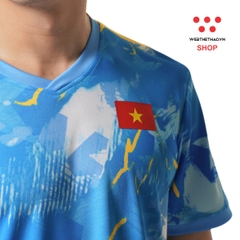 Bộ luyện tập Đội tuyển Bóng đá Quốc gia 2025 "Blue" MJ-E4047-29 - Hàng Chính Hãng