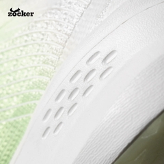 Giày Chạy Bộ Zocker Speed Light Gen 2 Full Carbon "Trắng Xanh" Z-SLG2-03 - Hàng Chính Hãng