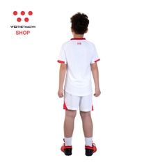 Bộ quần áo thi đấu đội tuyển quốc gia Việt Nam 2025 Nhí "Trắng" MJ.AJ-4109-01 - Hàng Chính Hãng