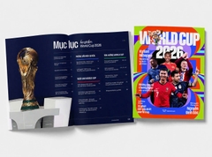 Tạp chí World Cup 2026 – Tặng kèm Lịch thi đấu + Thẻ cầu thủ Panini