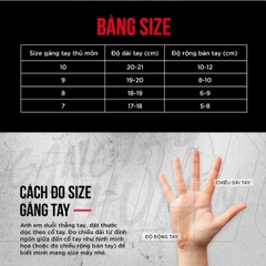 Găng tay thủ môn Zocker Dino GATA00011 - Hàng Chính Hãng