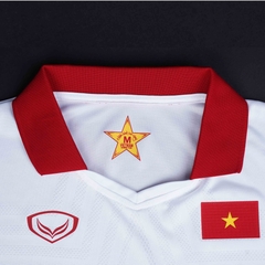 Áo Polo thi đấu Đội Tuyển Việt Nam 2021-2022 Grand Sport "Trắng" GS-038321  - Hàng Chính Hãng