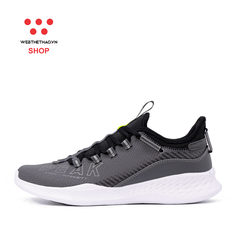 Giày chạy bộ Nam PEAK Running LISS "Ghi" E11437HG – Hàng Chính Hãng