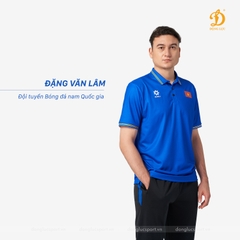 Áo polo đội tuyển quốc gia Việt Nam 2024 "Xanh" JG-DTQG-DC-02 - Hàng Chính Hãng