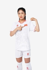Bộ quần áo thi đấu (bản FAN) đội tuyển quốc gia Việt Nam 2024 "Trắng" MJ-AJ1295-02 - Hàng Chính Hãng