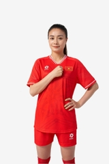 Bộ quần áo thi đấu đội tuyển quốc gia Việt Nam 2024 "Đỏ" MJ-AJ1277-01 - Hàng Chính Hãng