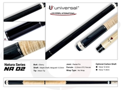 Gậy đánh bi-a Universal Natura Series NA-02 - Hàng Chính Hãng