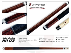 Gậy đánh bi-a Universal Natura Series NA-03 - Hàng Chính Hãng