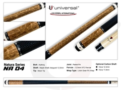 Gậy đánh bi-a Universal Natura Series NA-04 - Hàng Chính Hãng