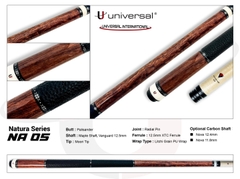 Gậy đánh bi-a Universal Natura Series NA-05 - Hàng Chính Hãng