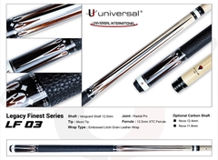 Gậy đánh bi-a Universal Legacy Finest LF-03 - Hàng Chính Hãng