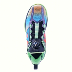 Giày bóng rổ PEAK Taichi Flash Basketball Kids Sunset & Beach "Đen Tím EKT3207ADT – Hàng Chính Hãng