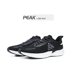 Giày Chạy Bộ Thể Thao Nam Siêu Nhẹ Chính Hãng PEAK Flick 003 Pro "Đen" E222037HD – Hàng Chính Hãng