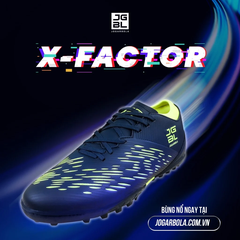 Giày bóng đá Nam Động Lực Jogarbola X-Factor "Xanh Navy" 190424B-01 - Hàng Chính Hãng