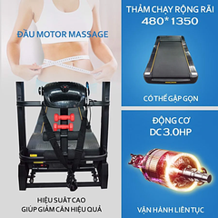 Máy chạy bộ điện Động Lực DL 791ADS-1 - Hàng Chính Hãng