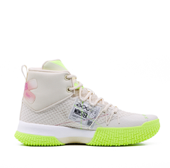 Giày bóng rổ PEAK Basketball Monster 8 V2 High Top "Trắng Off White" E231371ATOW – Hàng Chính Hãng